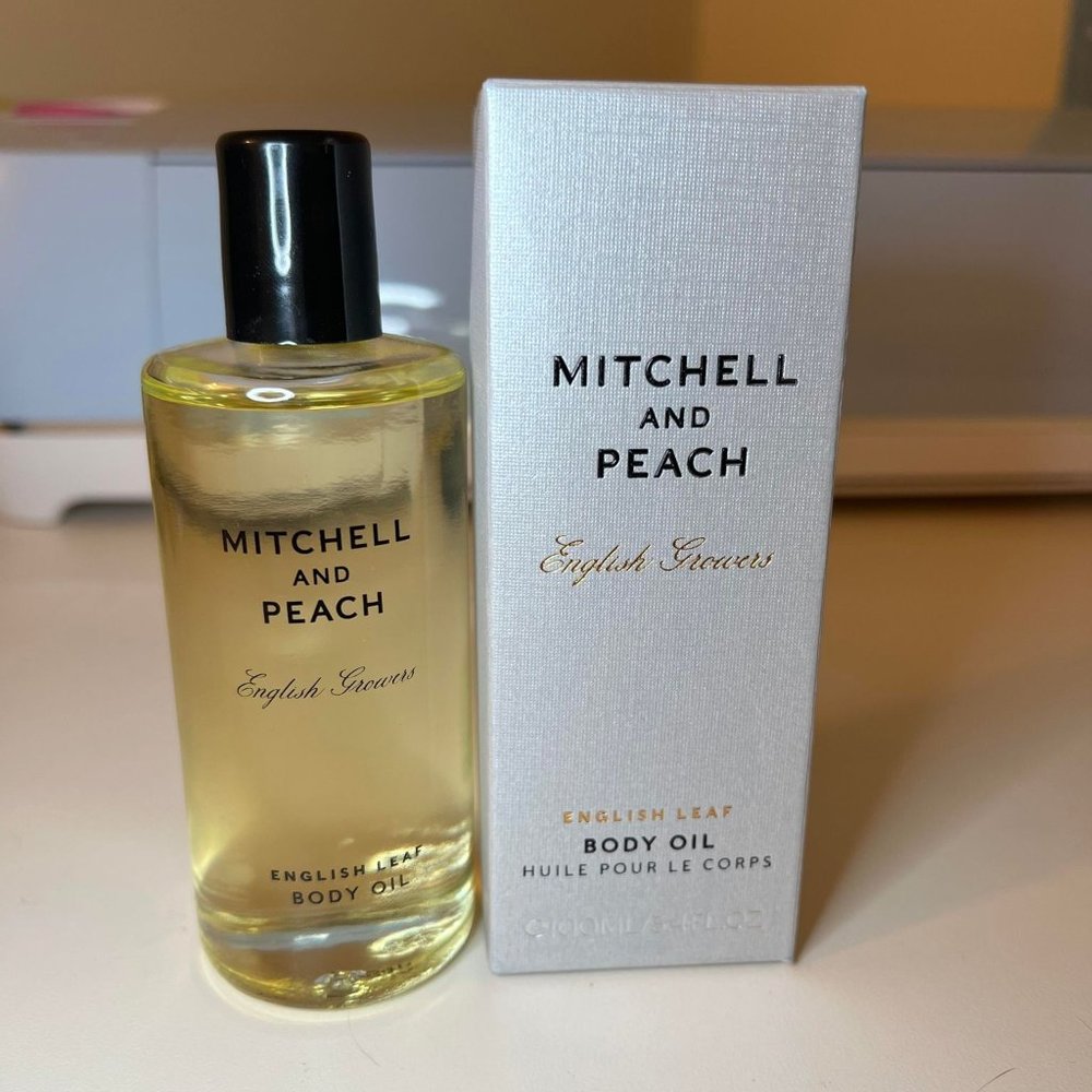Mitchell and Peach Body Oil
